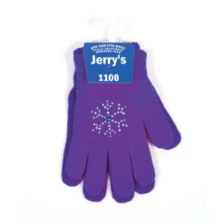 Jerry's 1108 Snowflake Crystal Mini Gloves -Ice Skating Gear 1108 Snowflake Gloves Purple 07501.1582137508