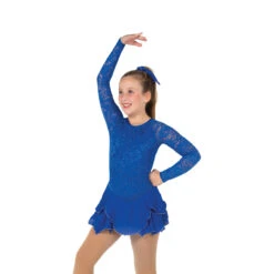Jerrys 142 Tulip Lace Dress -Ice Skating Gear 142RoyalBlueFront 29581.1679342819