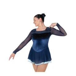 Jerrys 43 Quadrangle Dress -Ice Skating Gear 43IndigoBlueFront 44330.1679508851