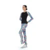 Jerry's S425 Colour Crackle Bow Top -Ice Skating Gear S126 Legging and S425 Top Front 72363.1680543687